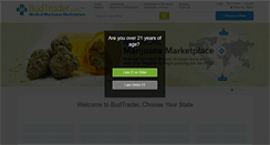 Desktop Screenshot of budtrader.com